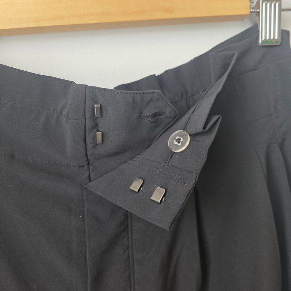 Athleta Skyline Pant II Black Lifestyle Tie-Waist Pants Sz 4 - Picture 4 of 13